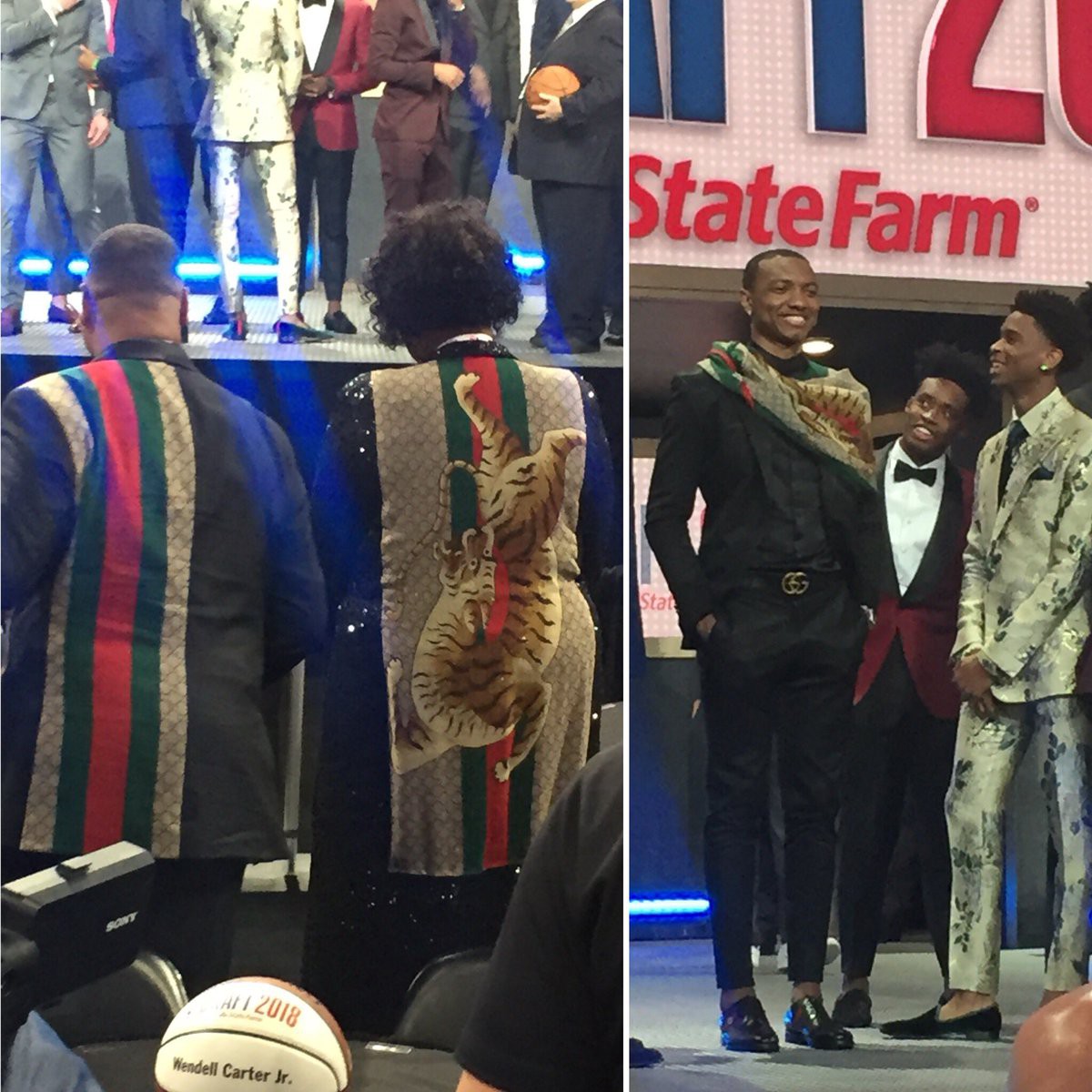 Thời trang NBA Draft 2018: Từ phong cách bộ vest quần lửng đến chiếc khăn Wakanda - Ảnh 5.
