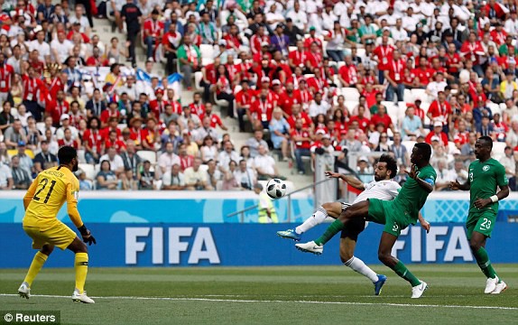 Salah ghi bàn, Ai Cập vẫn chuốc thất bại vì VAR - Ảnh 2.
