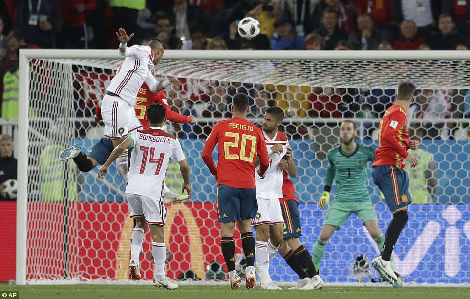 Hòa hú vía trước Morocco, Tây Ban Nha sẽ gặp Nga ở vòng 1/8 - Ảnh 3.