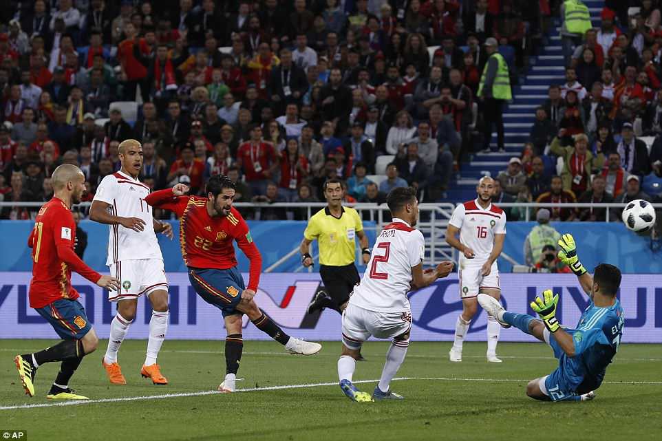 Hòa hú vía trước Morocco, Tây Ban Nha sẽ gặp Nga ở vòng 1/8 - Ảnh 2.