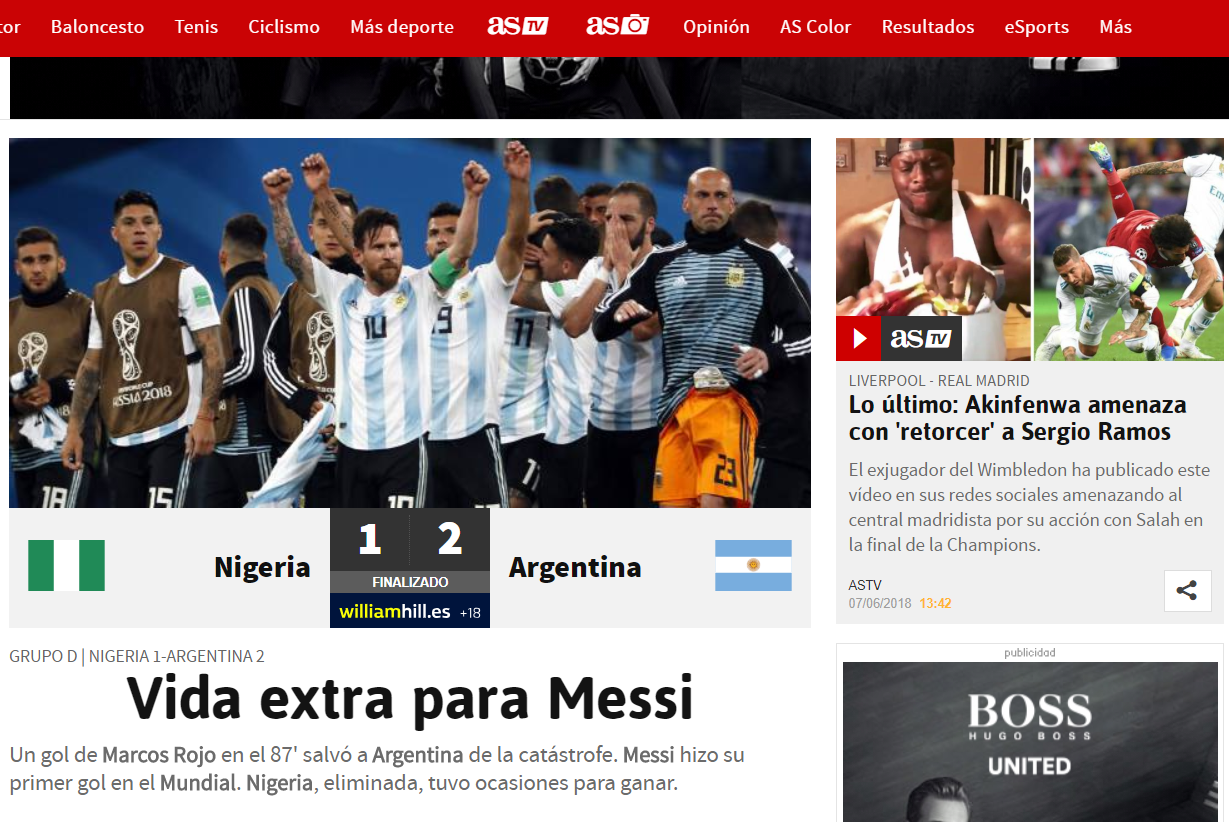 Truyền thông thế giới phát sốt với màn giải cứu Argentina thần kỳ của Rojo và Messi - Ảnh 6.