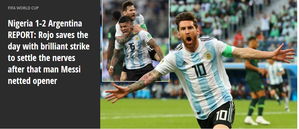 Truyền thông thế giới phát sốt với màn giải cứu Argentina thần kỳ của Rojo và Messi - Ảnh 7.