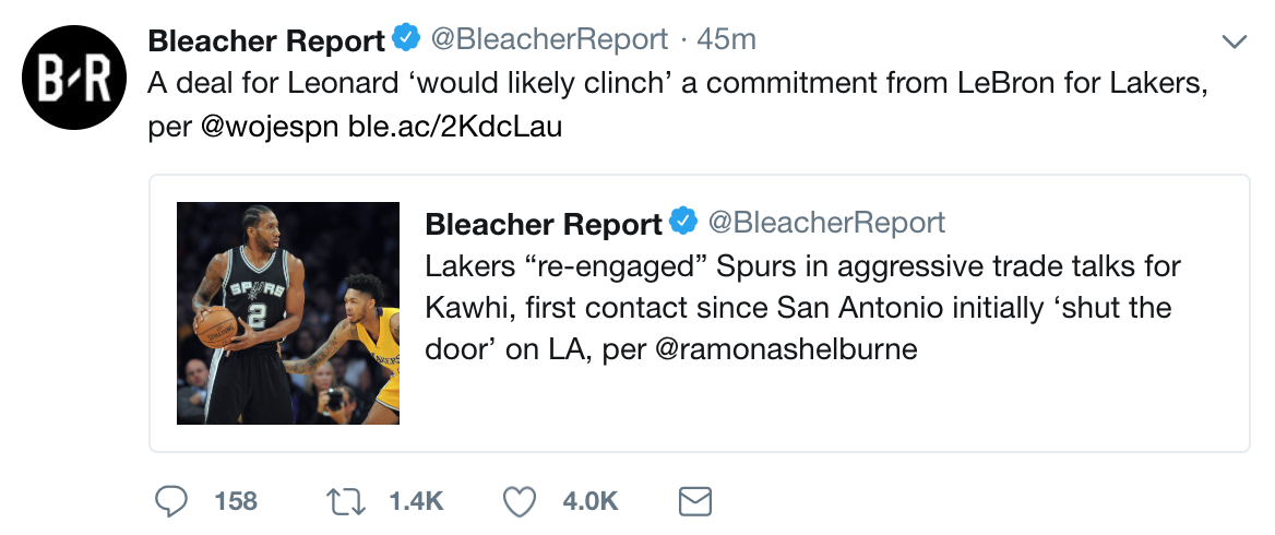 Có được Leonard là gần như sẽ có được LeBron James, Los Angeles Lakers quyết tất tay với Spurs trong 2 ngày tới - Ảnh 1.