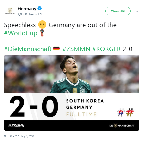 Lướt phây mùa World Cup: Thế giới phản ứng thế nào về thất bại lịch sử của Tuyển Đức? - Ảnh 11.