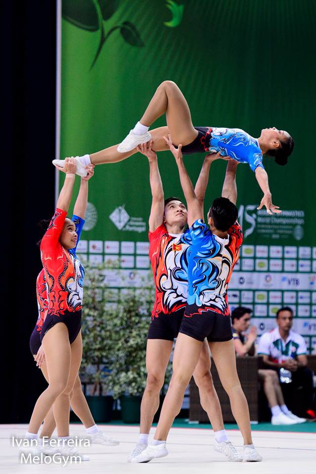 Giải VĐTG Aerobic 2018: Việt Nam nhiều hi vọng giành HCV bài thi nhóm 5 người - Ảnh 3.