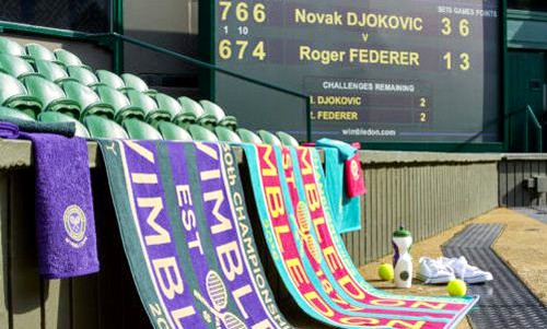 Đến Wimbledon 2018 xài khăn lau Federer phiên bản giới hạn - Ảnh 3.