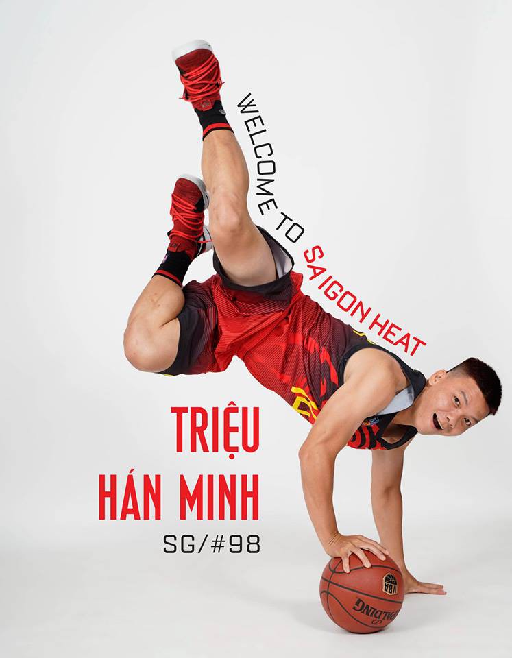 Bất ngờ khoác áo Saigon Heat đấu VBA 2018: Máy ném Triệu Hán Minh là trường hợp đặc biệt - Ảnh 1.