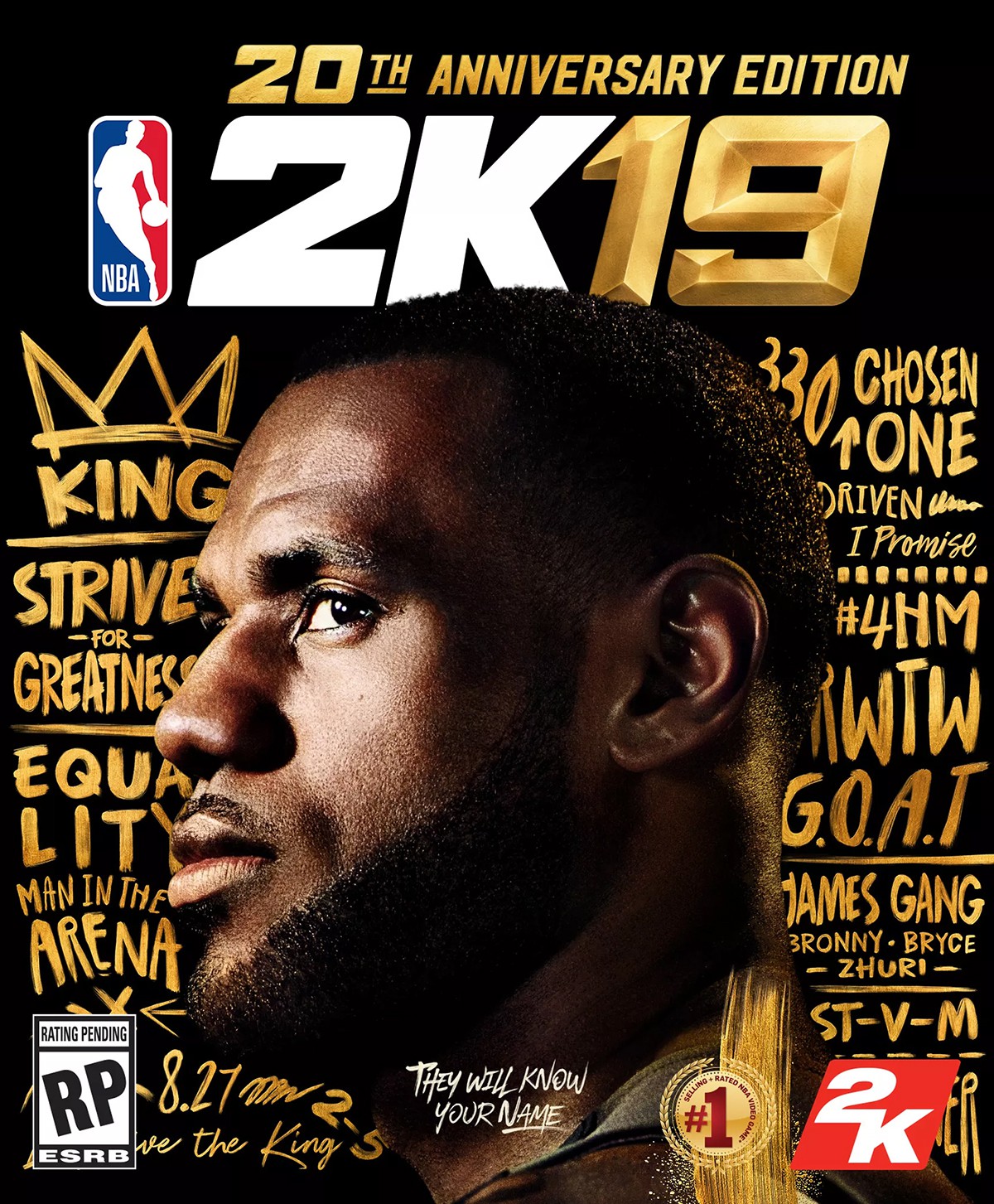 LeBron James cực ngầu trên ảnh bìa của Trò chơi NBA 2K19, nhưng lời nguyền 2K có tái diễn? - Ảnh 1.