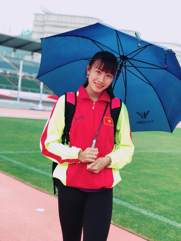 Giải điền kinh trẻ châu Á 2018: Việt Nam vào chung kết 100m rào - Ảnh 1.