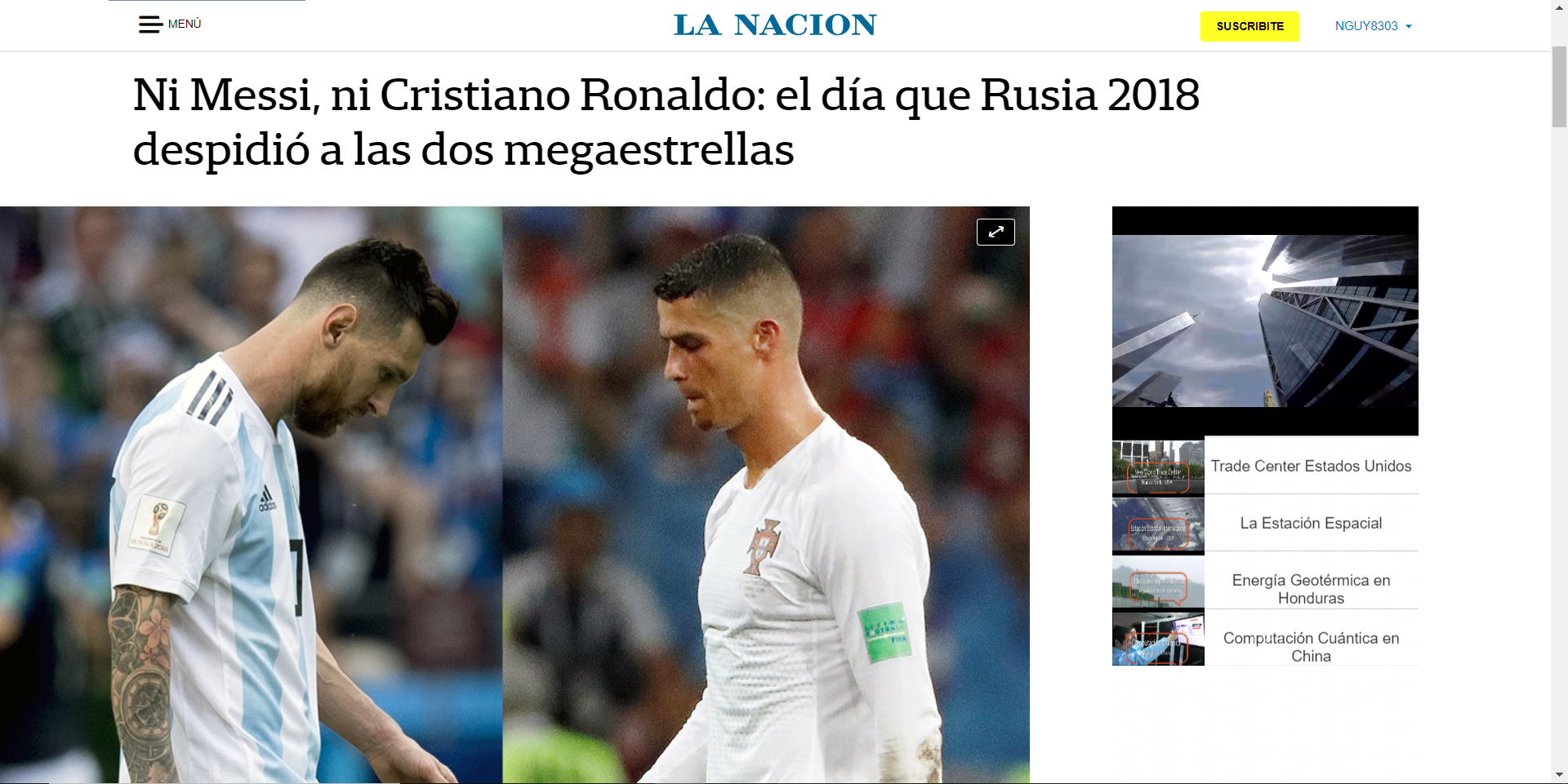 Truyền thông thế giới phản ứng thế nào khi Ronaldo - Messi cùng xách vali về nước? - Ảnh 4.