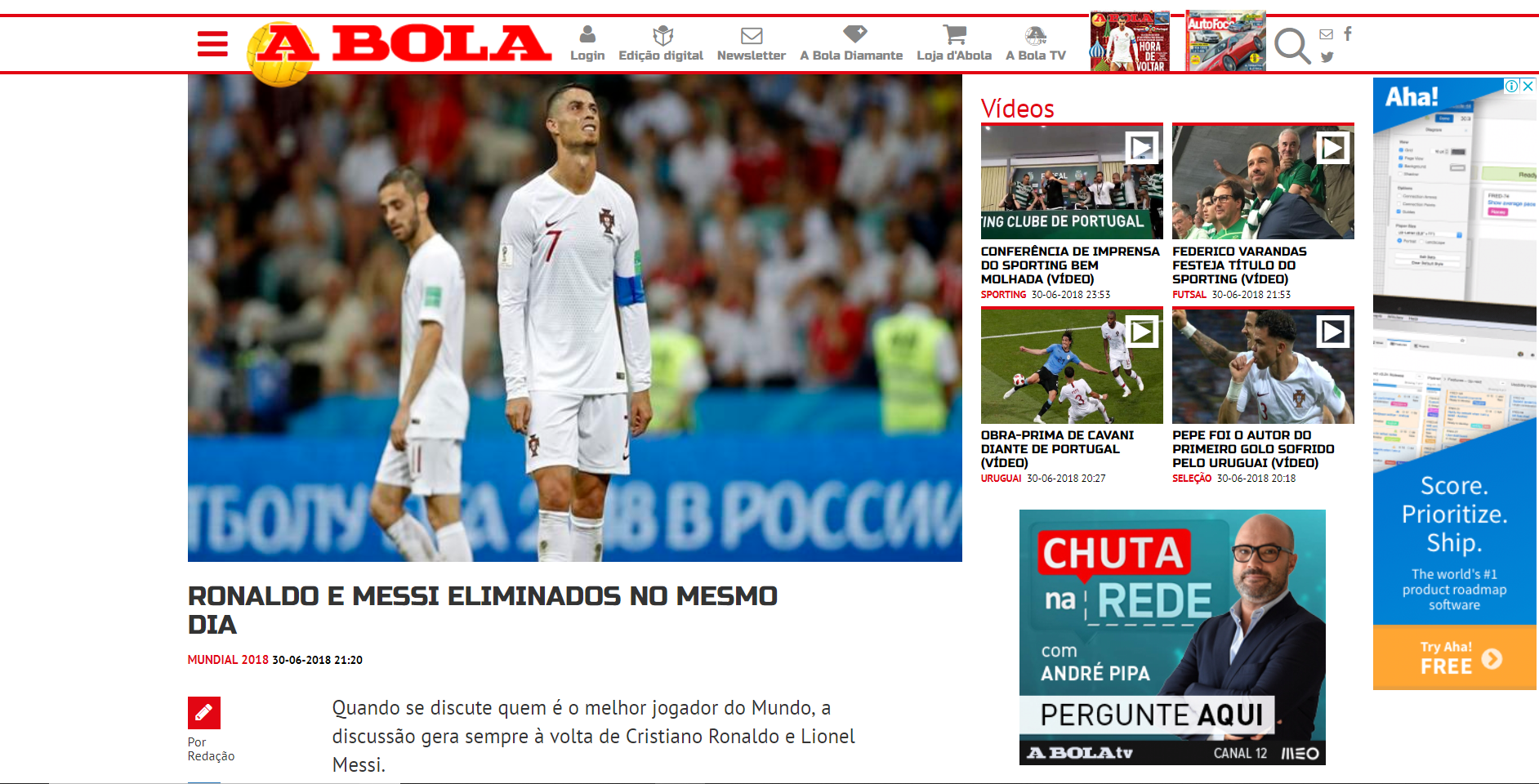 Truyền thông thế giới phản ứng thế nào khi Ronaldo - Messi cùng xách vali về nước? - Ảnh 7.