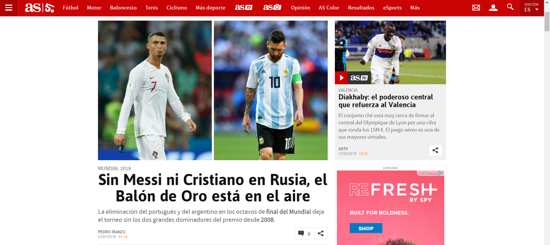 Truyền thông thế giới phản ứng thế nào khi Ronaldo - Messi cùng xách vali về nước? - Ảnh 10.