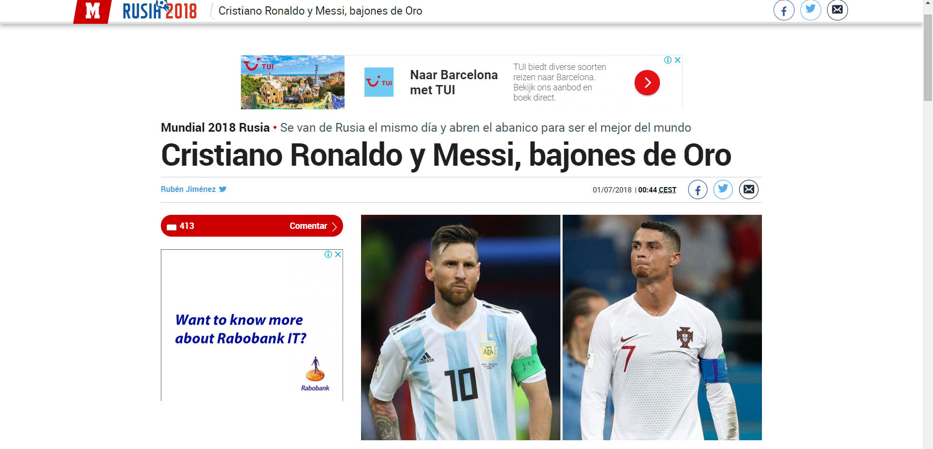 Truyền thông thế giới phản ứng thế nào khi Ronaldo - Messi cùng xách vali về nước? - Ảnh 11.