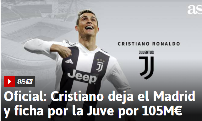 Truyền thông thế giới “dậy sóng” khi Ronaldo chính thức chuyển đến Juventus - Ảnh 4.