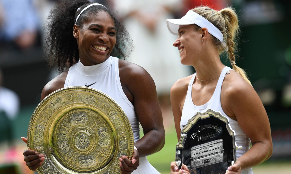 Bán kết đơn nữ Wimbledon: Kerber và Serena nhẹ nhàng vào chung kết - Ảnh 7.