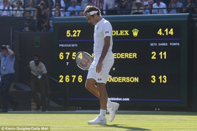 Tứ kết Wimbledon 2018: Djokovic vào bán kết, Federer ngầm ngùi rời giải - Ảnh 4.
