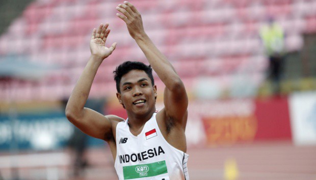 Sốc: Indonesia đánh bại Mỹ giành HCV 100m U20 thế giới - Ảnh 4.