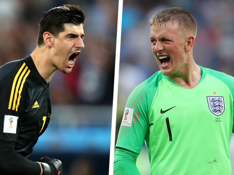 Bị chê... lùn, Pickford quyết hạ knock-out Courtois giành Găng tay vàng - Ảnh 1.