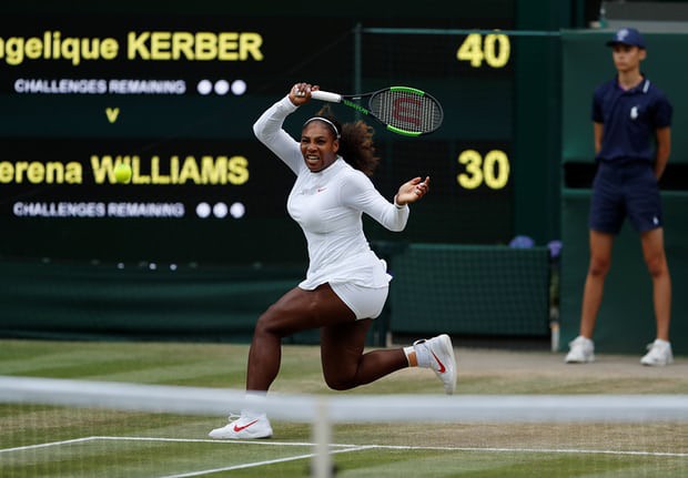 Chung kết đơn nữ Wimbledon: Đánh bại Serena, Kerber đăng quang thuyết phục - Ảnh 1.