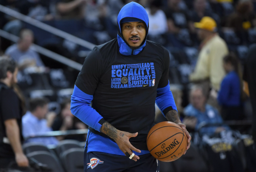 Mập mờ chuyện tương lai của Carmelo Anthony - Ảnh 1.