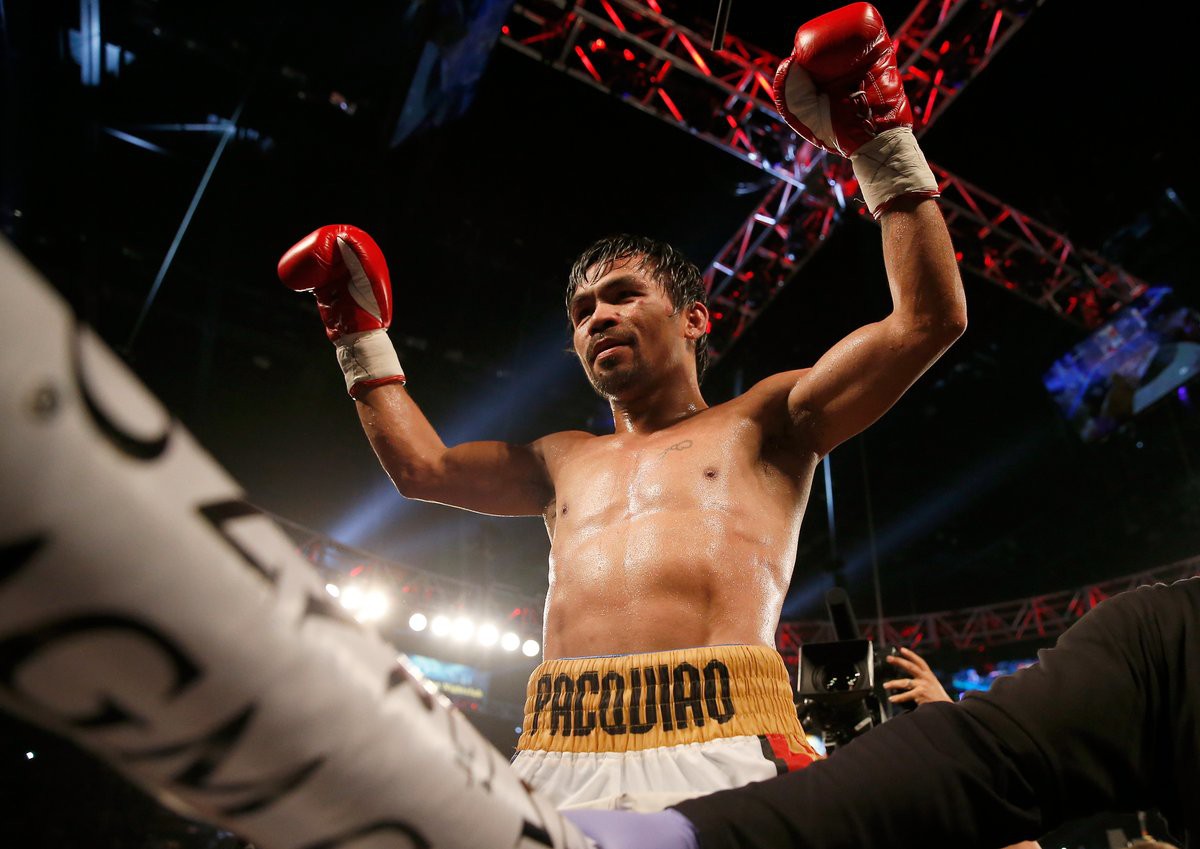 Manny Pacquiao v. Lucas Matthysse: Cú knockout đầu tiên trong 9 năm của Pac-Man! - Ảnh 1.