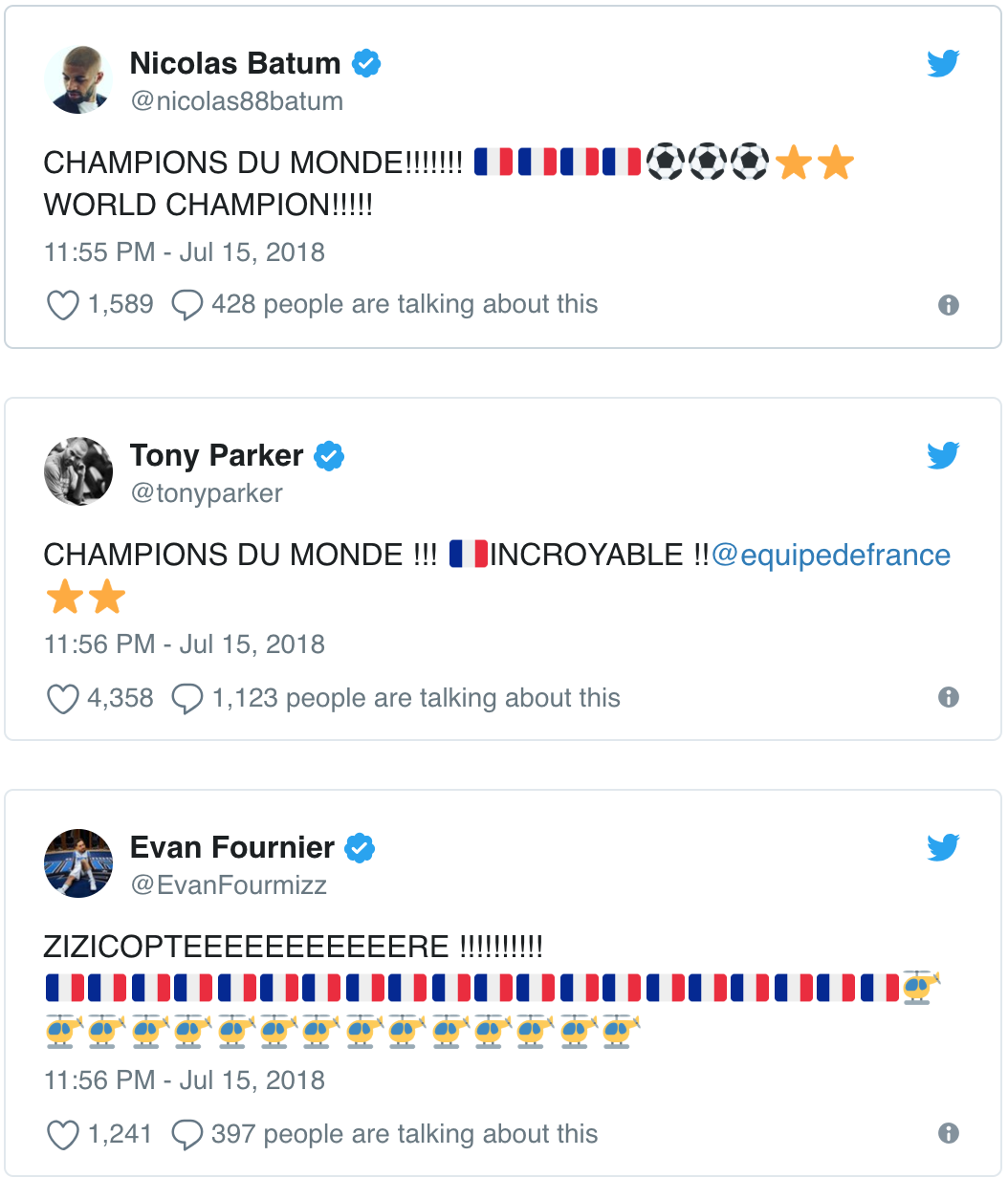 Sống lại phản ứng của các cầu thủ NBA khi Pháp đánh bại Croatia tại Chung kết World Cup 2018 - Ảnh 11.
