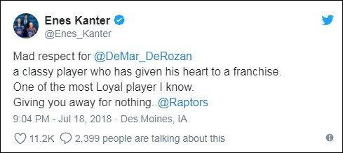 Sao NBA phẫn nộ bởi trò phản bội mà Toronto Raptors đã làm với DeMar DeRozan - Ảnh 4.