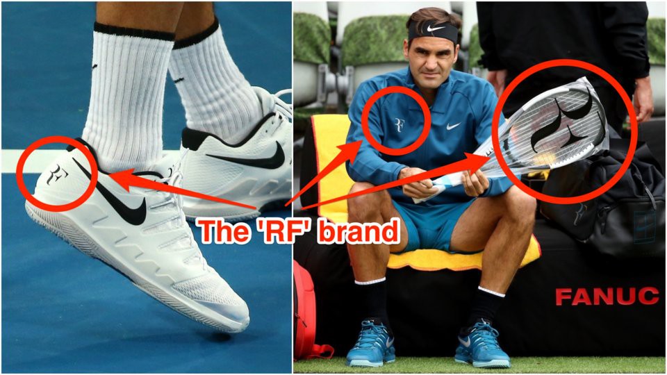 Roger Federer có thế mất logo RF sau khi chia tay Nike - Ảnh 1.
