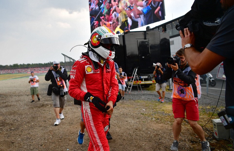 Kết quả German GP 2018: Vettel bỏ cuộc cay đắng, Hamilton lên ngôi siêu kịch tính - Ảnh 6.