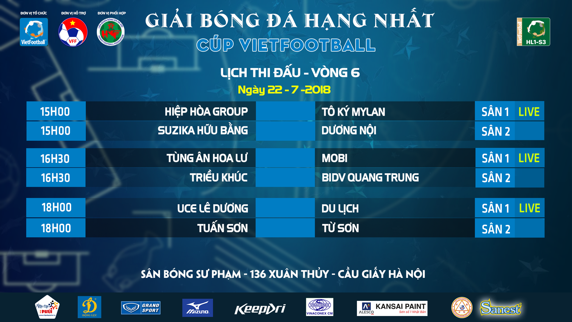 Vòng 6 HL1-S3 : Cuộc chiến giờ mới bắt đầu - Ảnh 3.