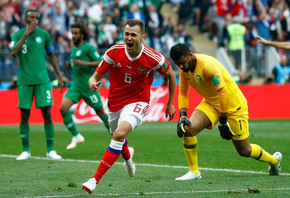 Sốc: Đội tuyển Nga đang có hiệu suất ghi bàn tốt nhất World Cup 2018 - Ảnh 1.