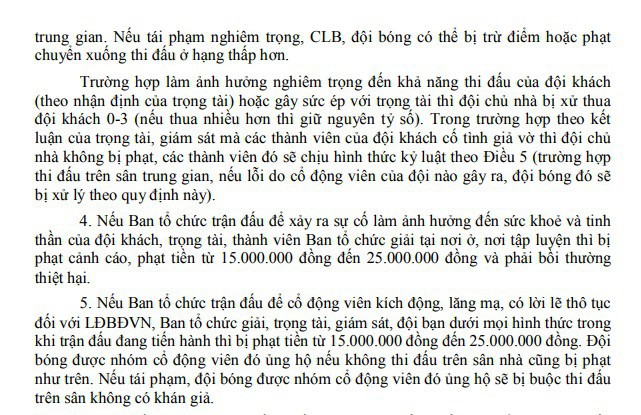 Tiền phạt V.League 2018: 30% thuộc về CLB Hải Phòng - Ảnh 6.