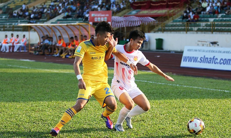 Trực tiếp V.League 2018 Vòng 18: Nam Định FC - Sông Lam Nghệ An  - Ảnh 1.