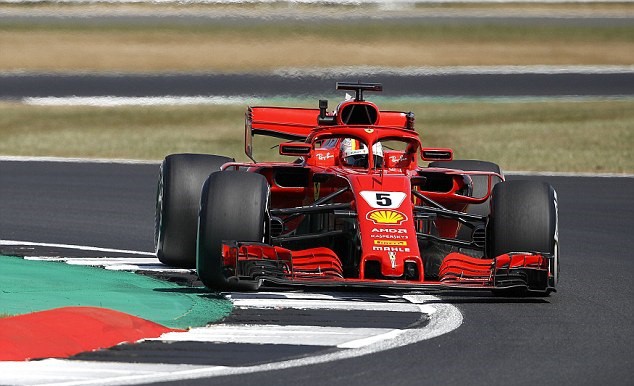 Đua thử British GP: Hamilton và Vettel thay nhau dẫn đầu - Ảnh 1.