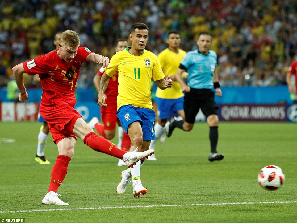 Sau Nhật Bản, đến Brazil nếm đòn phản công điện giật của Bỉ - Ảnh 1.