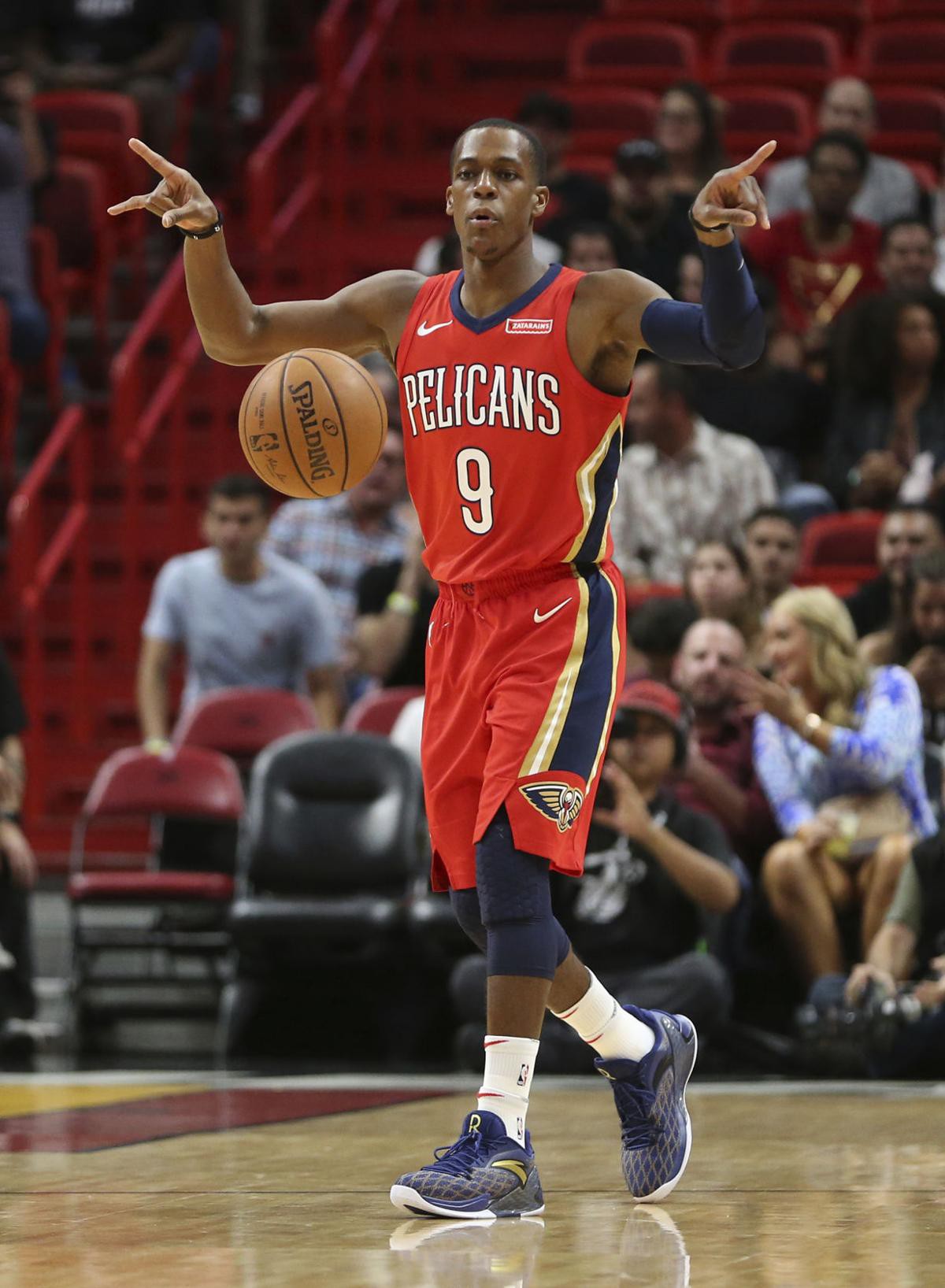 Rajon Rondo cam kết nâng tầm Lonzo Ball - Ảnh 1.