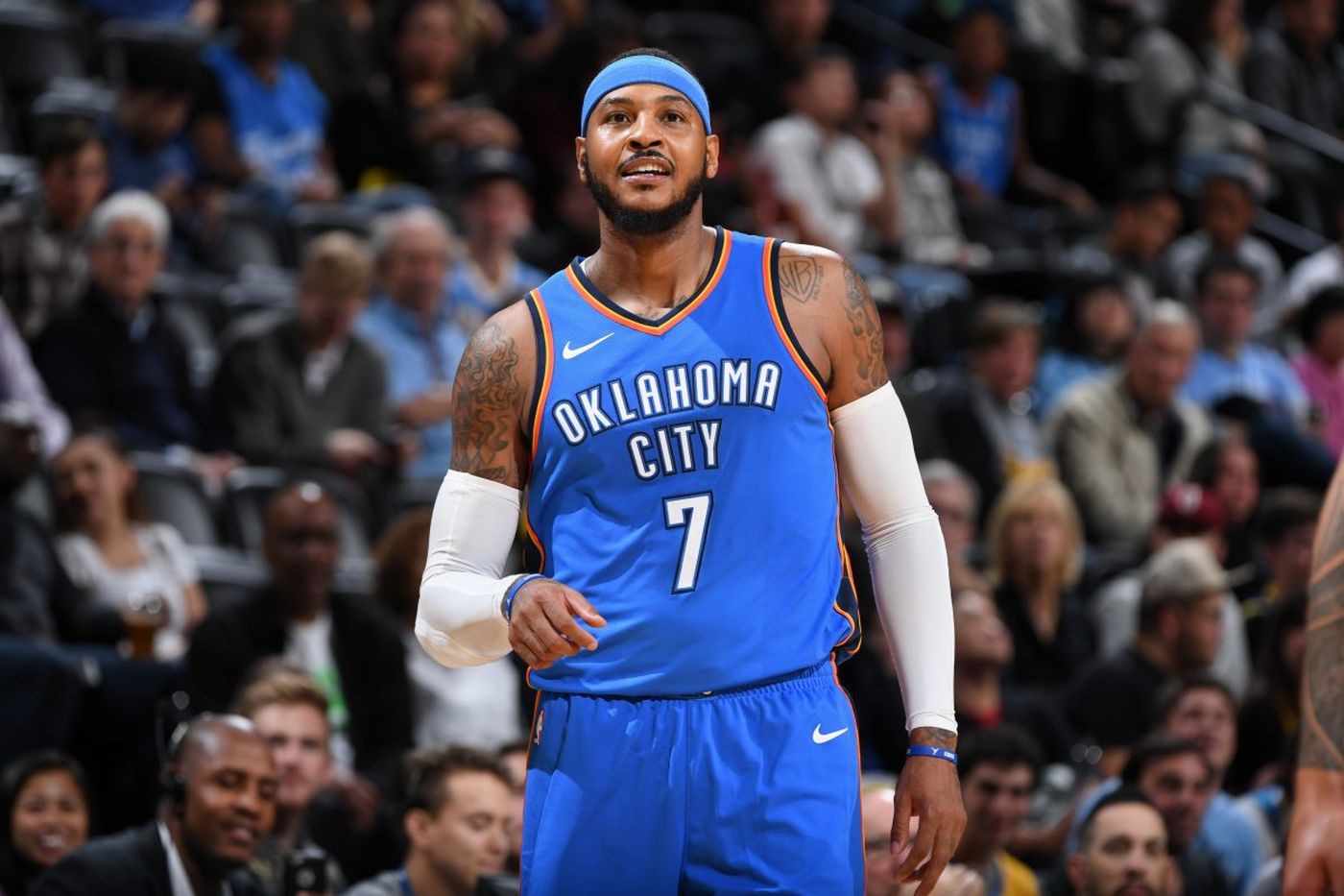 Đẩy được Carmelo Anthony đi rồi, làm gì nữa đây Oklahoma City Thunder? - Ảnh 1.