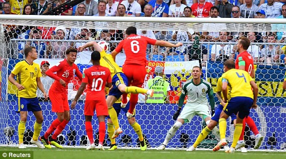 Ghi 2 bàn và giành vé vào bán kết, tuyển Anh vẫn hơn Thụy Điển một cái đầu - Ảnh 2.
