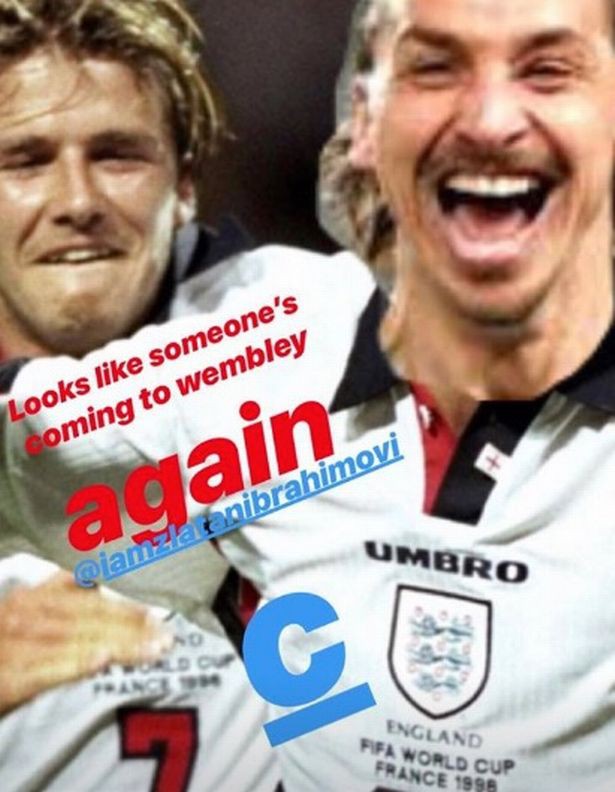 Beckham troll Ibrahimovic bằng ảnh chế sau chiến thắng của ĐT Anh trước Thụy Điển - Ảnh 3.