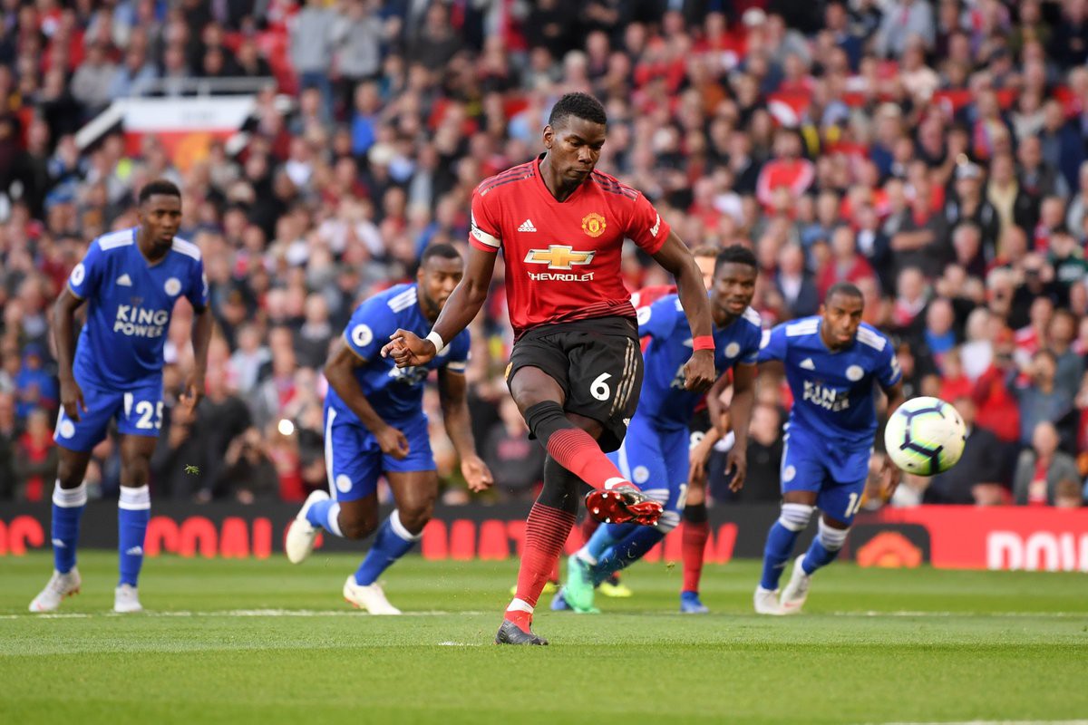 Pogba “nóng máy” ngay từ đầu và 5 điểm nhấn thú vị từ trận Man Utd - Leicester - Ảnh 1.