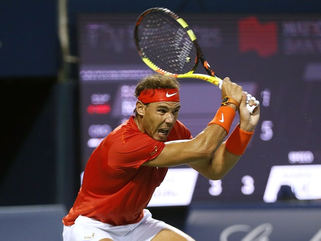 Rogers Cup ngày thứ 6: Nadal hẹn gặp ngựa ô Tsitsipas ở chung kết - Ảnh 1.