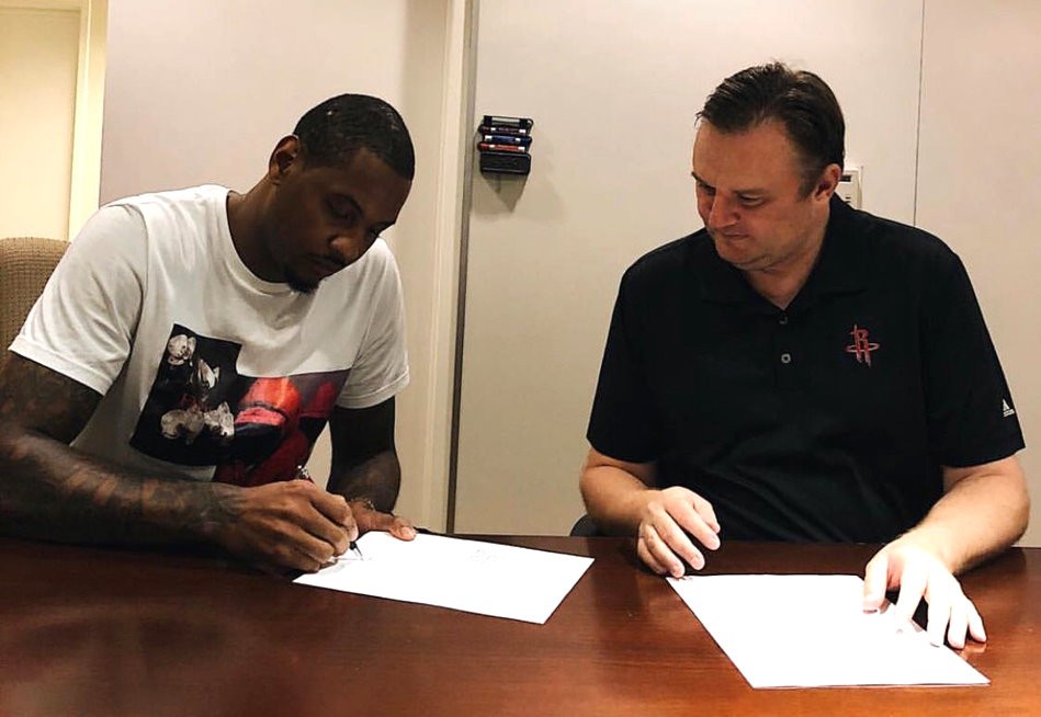 Chính thức: Carmelo Anthony gia nhập Rockets với khoản hợp đồng bất ngờ - Ảnh 2.