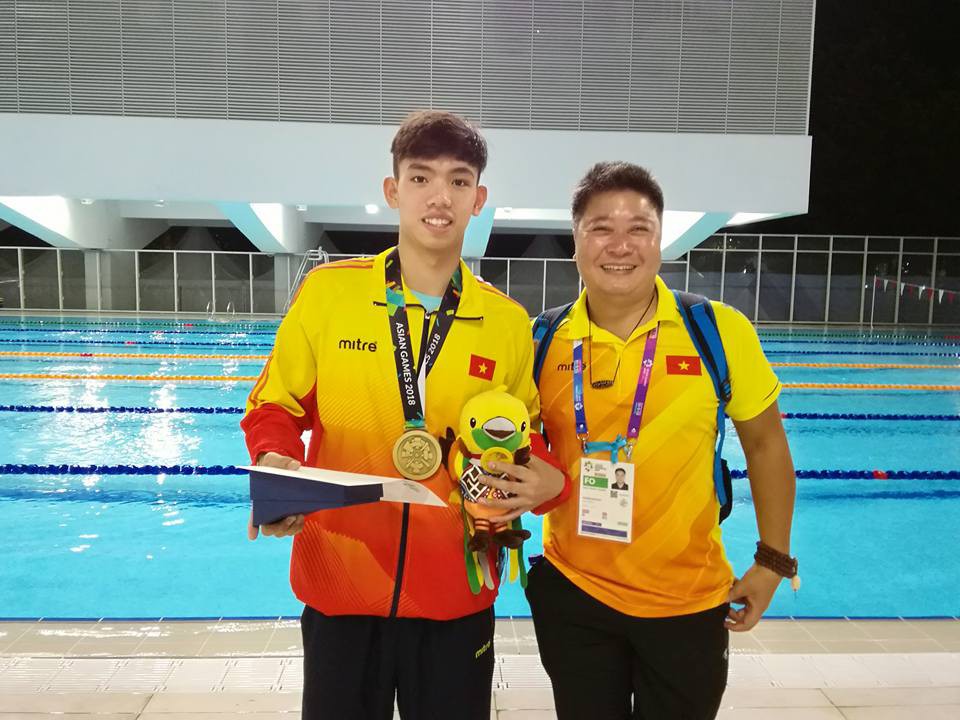 Kình ngư 18 tuổi Nguyễn Huy Hoàng phá KLQG giành HCĐ ASIAD 2018 800m tự do - Ảnh 4.