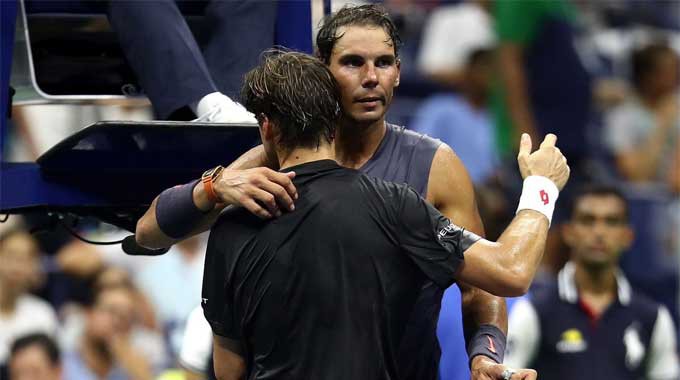 Vòng 1 US Open: Nadal đặt chân vào vòng kế tiếp nhờ đối thủ buông vợt do đen đủi - Ảnh 4.