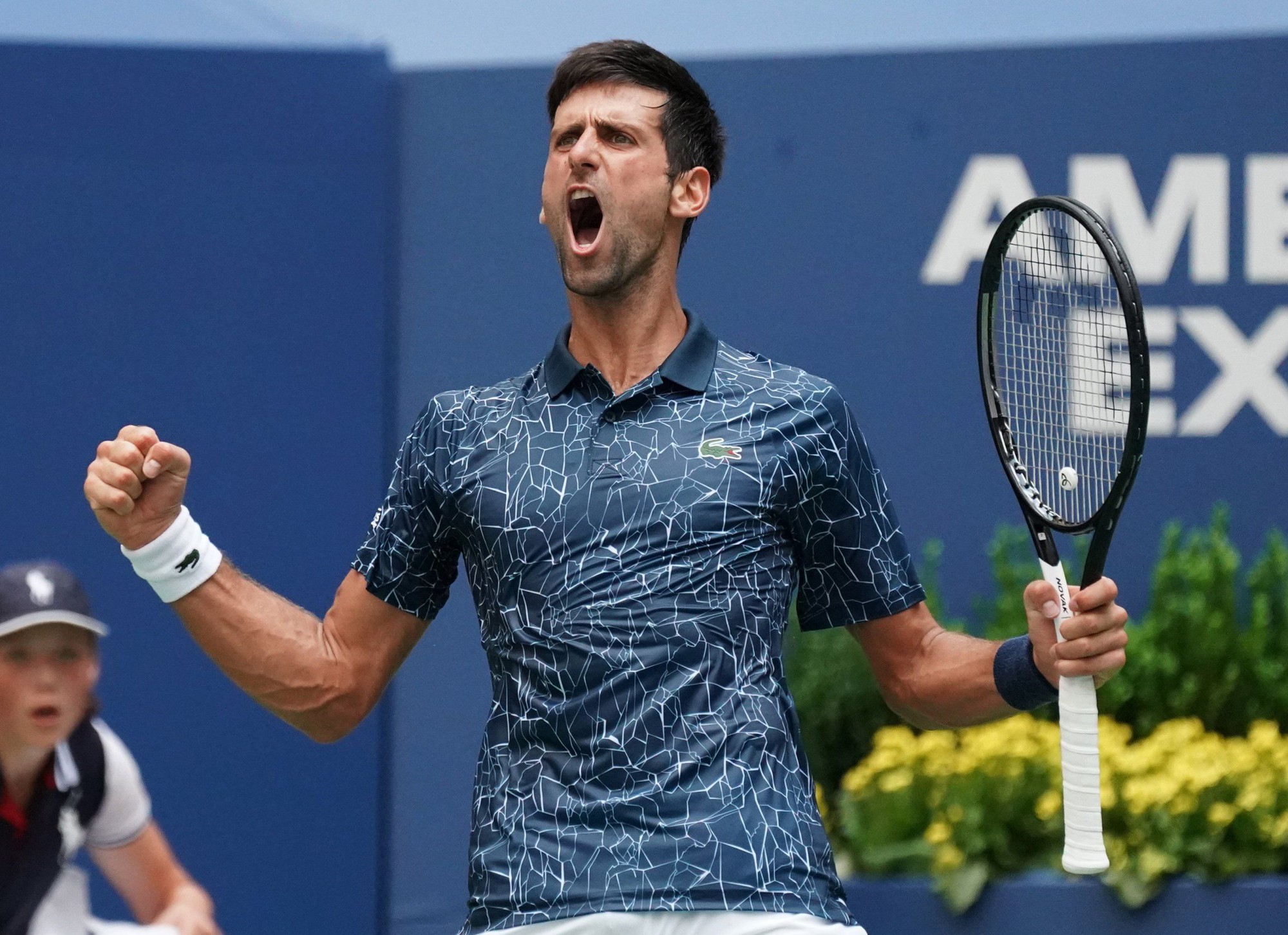 Djokovic suýt... nôn, Andy Murray uống 2 lít nước để chống nóng tại US Open 2018 - Ảnh 3.