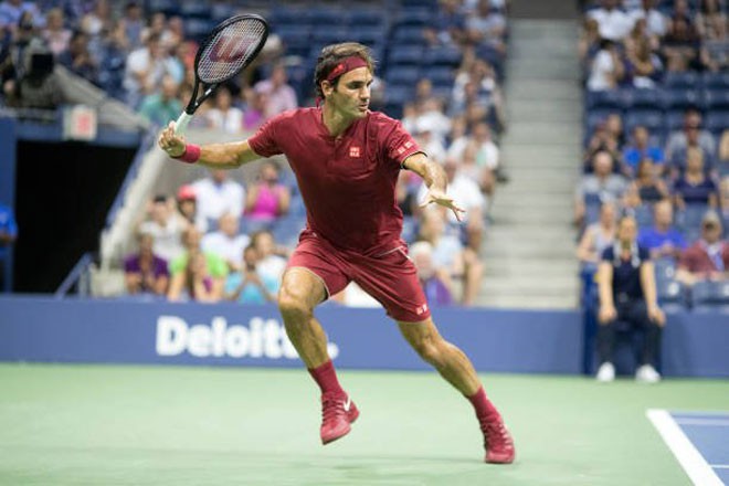 Vòng 1 US Open: Tàu tốc hành Federer ủi phăng đối thủ - Ảnh 1.
