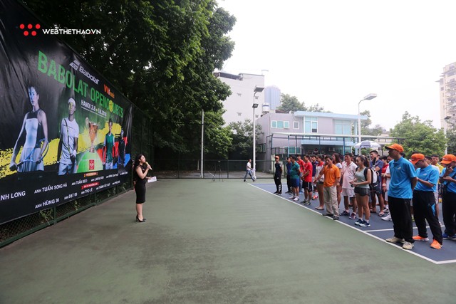 Sôi động Giải tenis Babolat Open Courts Hà Nội 2018 - Ảnh 1.