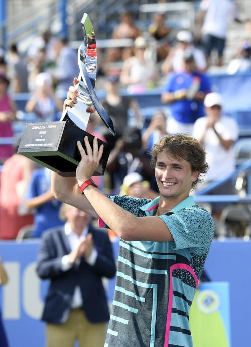 Vô địch Citi Open, bao giờ Alexander Zverev có thể soán ngôi Roger Federer? - Ảnh 1.
