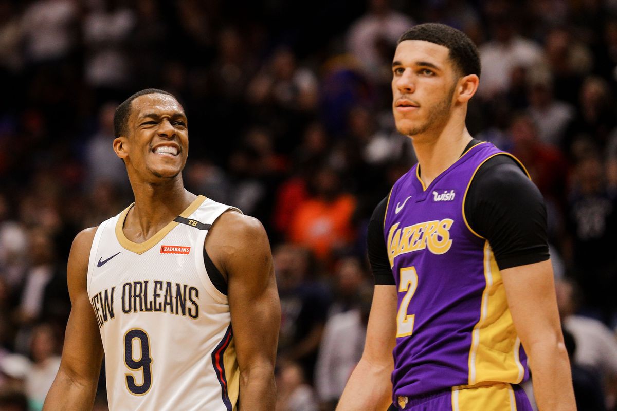Rajon Rondo sẵn sàng dự bị cho Lonzo Ball - Ảnh 1.