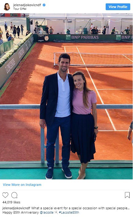 Vợ Djokovic thơm lây sau chức vô địch US Open của chồng - Ảnh 2.
